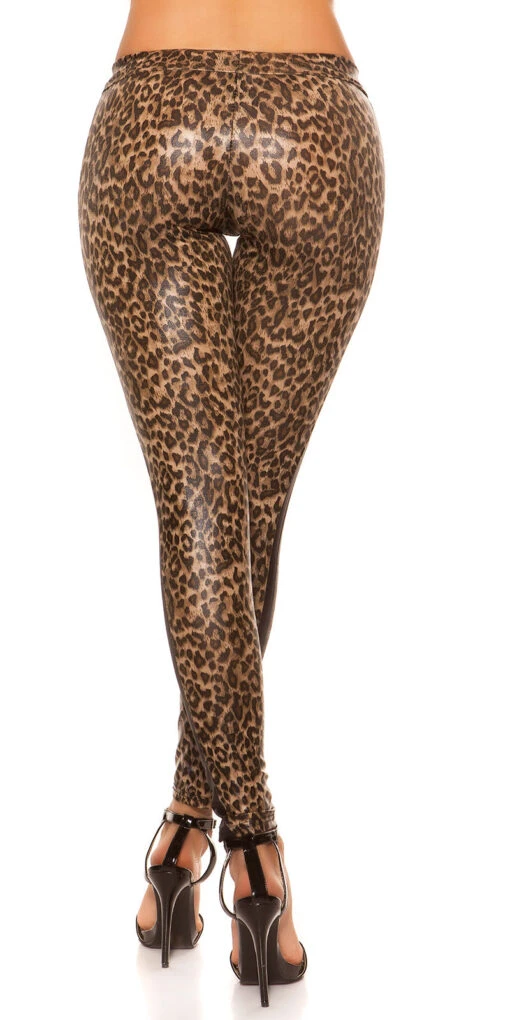 Legging Leopard Doux – Image 3