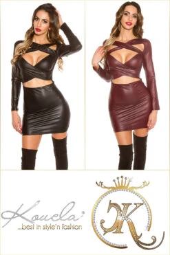 Robe Sexy Bordeaux -Mode de luxe 0000K19391 BORDEAUX 10