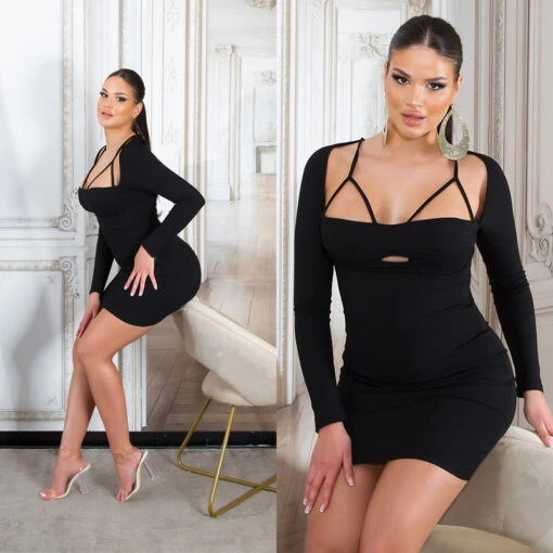 Robe Courte Manches Longues – Image 9
