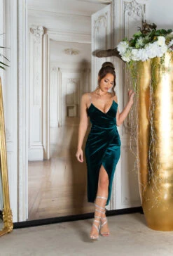 Robe De Soirée Longue Verte -Mode de luxe 0000K65249 GRUEN 31