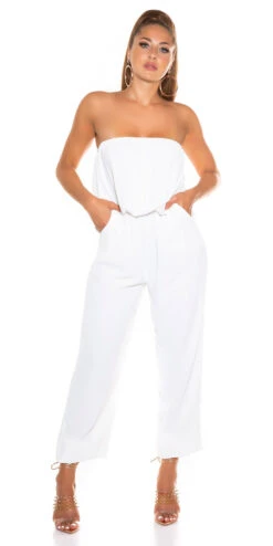 Combinaison Blanche Longue -Mode de luxe 0000OV54183 WEISS 76