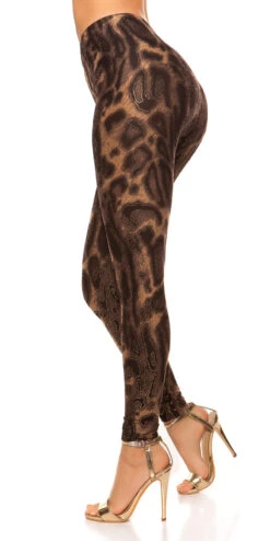 Legging Imprimé -Mode de luxe 0000T1225 N BRAUNGOLD 4