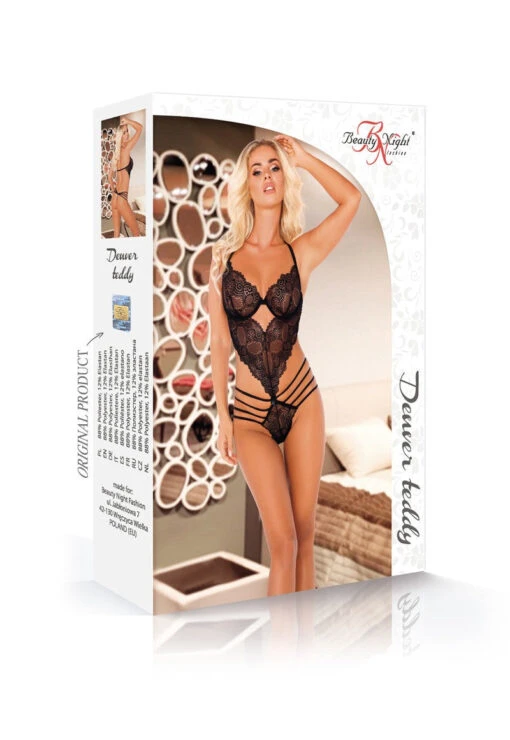 Beauty Night Body String Noir Dentelle Chic – Image 9