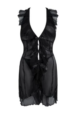 Anaïs Transparent Nuisette Grande Taille -Mode de luxe 13676