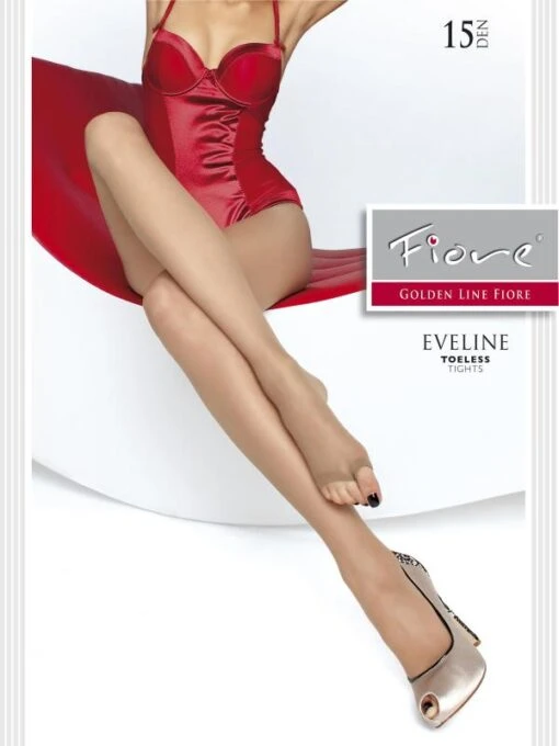 Fiore Collants Noirs 15 DEN Modèle Eveline