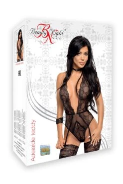 Beauty Night Body Lingerie Noir -Mode de luxe 17579