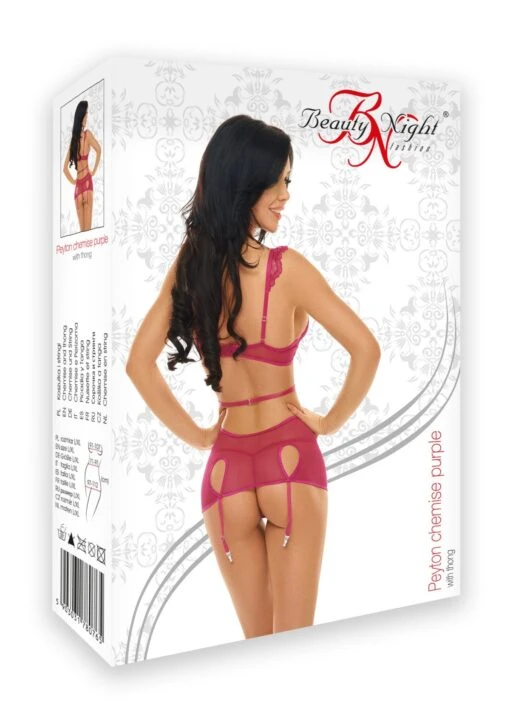 Beauty Night Nuisette Sexy Framboise – Image 7