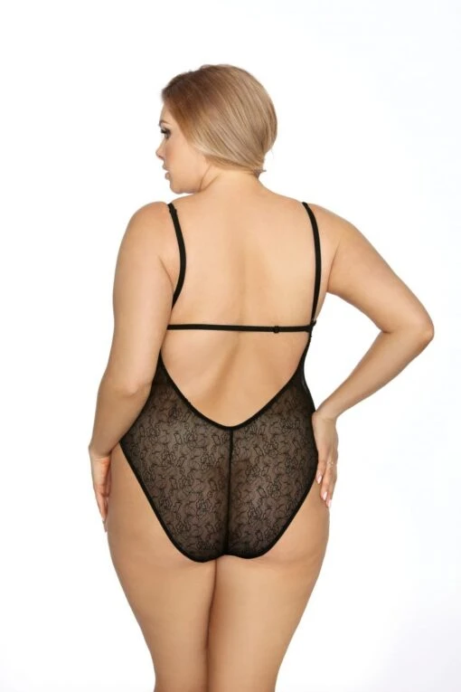 Anaïs Body Sexy Grande Taille Noir – Image 3