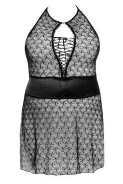 Anaïs Nuisette Transparente Grande Taille -Mode de luxe 18824