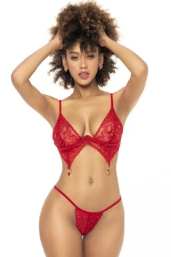 Ensemble Lingerie Rouge Deux En Un - 3 Pièces -Mode de luxe 2 en 1 ensemble 3 pieces rouge mal7443red a9829608 63bb 486c 826e 3e707e2fd799