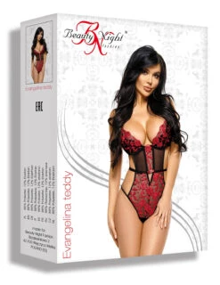 Beauty Night Body Noir Et Rouge -Mode de luxe 20989