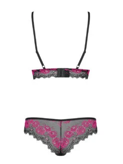 Obsessive Ensemble Lingerie Coquine Noir Et Fuchsia -Mode de luxe 21034 2c8497b9 785c 42d9 a8bb 9a74e90f5cf6