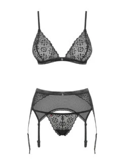 Obsessive Ensemble Dessous Coquin 3 Pièces -Mode de luxe 21154 5faefc49 b2dd 4c74 a02d bcefb82118fd