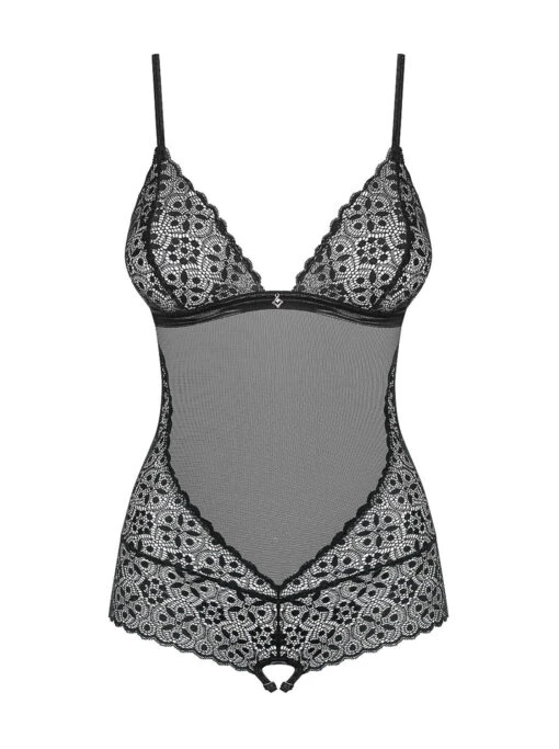 Obsessive Body Lingerie Ouvert Noir Shibu – Image 3