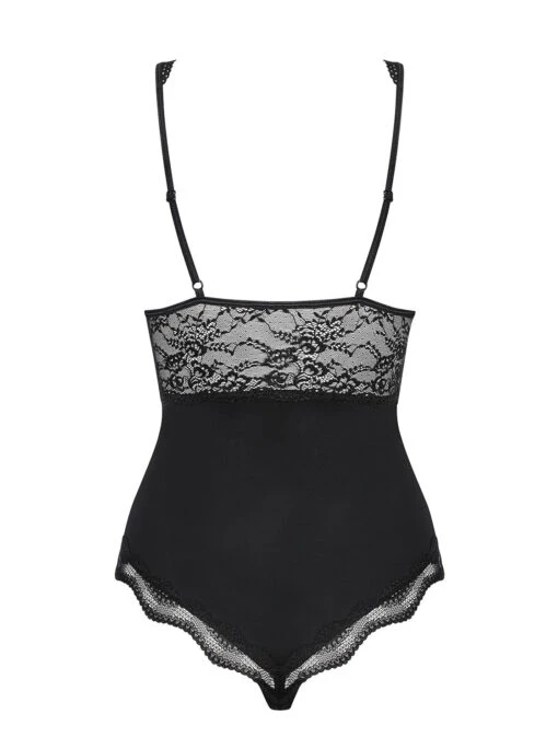 Obsessive Body Habillé En Dentelle Noir – Image 4