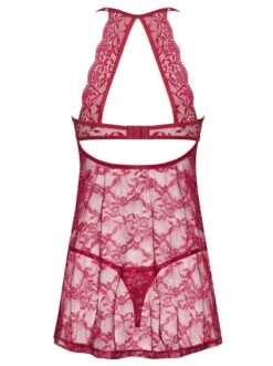 Obsessive Nuisette Bordeaux En Dentelle -Mode de luxe 26600 8226a9a8 8b3c 496c 9dfe 85a58f97e365