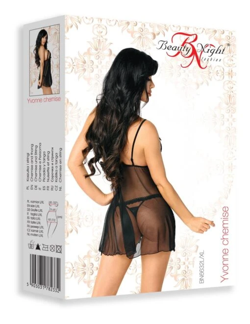 Beauty Night Nuisette Transparente Yvonne – Image 7