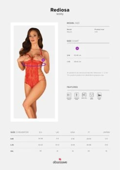 Obsessive Body Ouvert Devant -Mode de luxe 28511