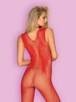 Obsessive Bodystocking Rouge -Mode de luxe 28796