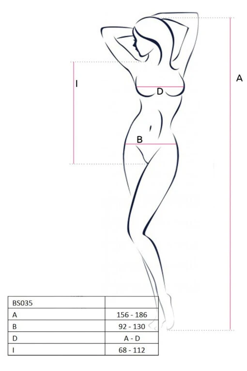 Body En Maille Noire Ajourée – Image 3
