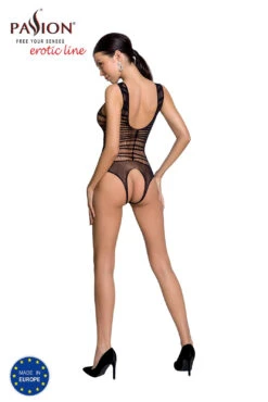 Body Sexy Maille Noire -Mode de luxe 29021