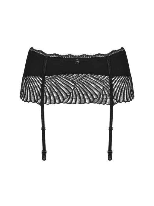 Obsessive Porte-jarretelles Noir élégant Et Sexy – Image 5