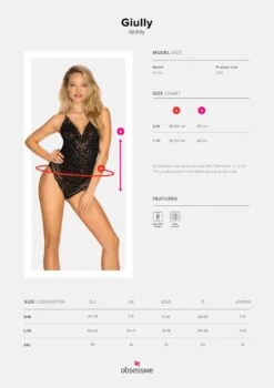 Obsessive Body Transparent Léopard -Mode de luxe 29364