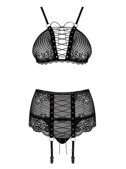 Obsessive Ensemble Lingerie Sexy 3 Pièces – Image 5