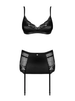 Obsessive Ensemble Lingerie De Charme élégant Noir -Mode de luxe 29933