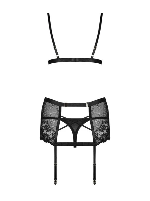 Obsessive Ensemble Lingerie De Charme élégant Noir – Image 6