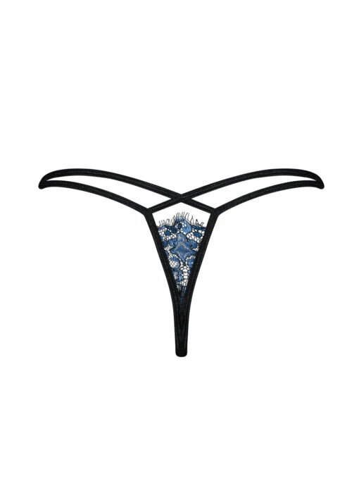 Obsessive String En Dentelle Bleu Yassmyne – Image 6