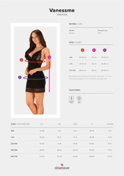 Obsessive Nuisette Noire Femme -Mode de luxe 32619 b2ac0a77 2b70 481c 8c4c 4ae9ce4c52d8