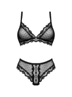 Obsessive Ensemble Lingerie Noir Sensuel -Mode de luxe 35181