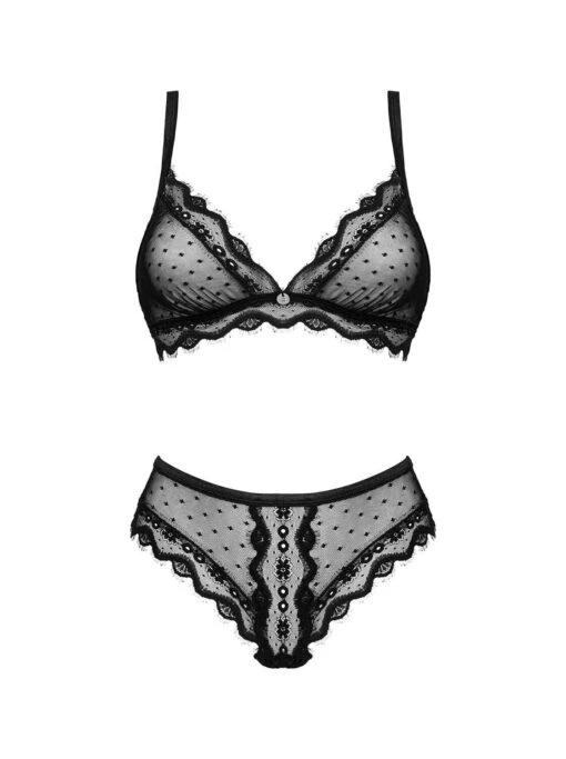 Obsessive Ensemble Lingerie Noir Sensuel – Image 4
