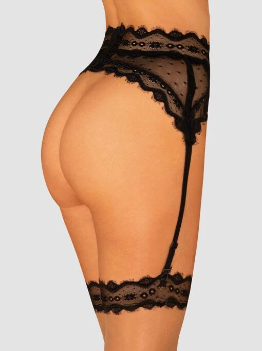 Obsessive Porte Jarretelles Noir Marrbel – Image 4