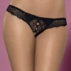 Obsessive String Ouvert Noir -Mode de luxe 3546 a3bfac93 df5a 4061 9f37 63daec794059