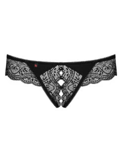 Obsessive String Ouvert Noir -Mode de luxe 3548 22496aa3 c4c2 4444 9ff5 f47513720d8c
