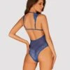Obsessive Body Sexy Transparent En Dentelle Bleu -Mode de luxe 36275