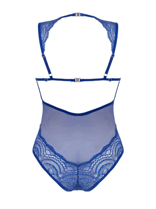 Obsessive Body Sexy Transparent En Dentelle Bleu – Image 5