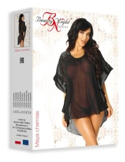Beauty Night Nuisette Transparente Courte -Mode de luxe 36437 fc8ca3ea 6f41 423c 8930 eb79400f5e7a