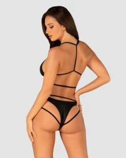 Obsessive Ensemble Lingerie Noire Deux Pièces - Cobra -Mode de luxe 36653