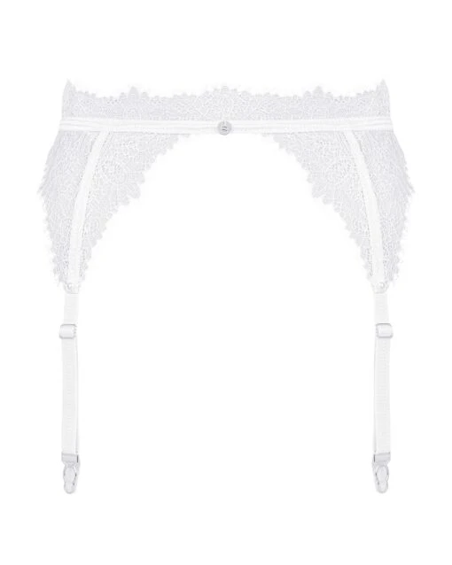 Obsessive Porte Jarretelles Blanc Bianelle – Image 8
