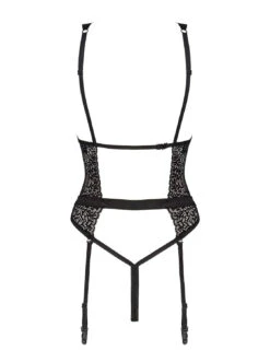 Obsessive Body Noir Style Guêpière -Mode de luxe 37122