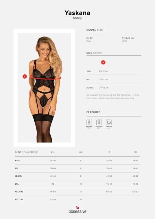 Obsessive Body Noir Style Guêpière – Image 7
