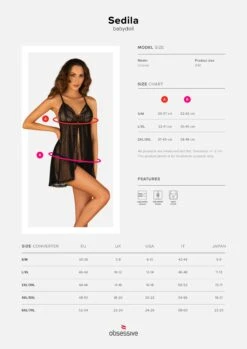 Obsessive Nuisette Femme Dentelle -Mode de luxe 37499 b9fdb022 d06c 4222 9931 b137afcf40d9