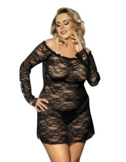 Anaïs Nuisette Manche Longue Grande Taille -Mode de luxe 8822