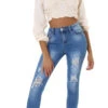 Jean 7/8 Avec Trous -Mode de luxe 8 Skinny Pants with Print Blue 36 YG2411.1 4CNjskQTw73Geh 1300x1300 652ae7d1 2c6d 4afd 8c14 003dfc56efbd