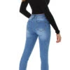 Jeans à Plis -Mode de luxe 8 Skinny Pants with Print Blue 36 YG2412 YA2402.1 1ggDmzKgHldY1kf1