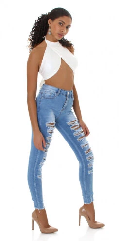 Jean Destroy Bleu