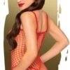 Penthouse Combinaison Filet Rouge Body Search -Mode de luxe BodysearchBodystocking Rouge 26401 2